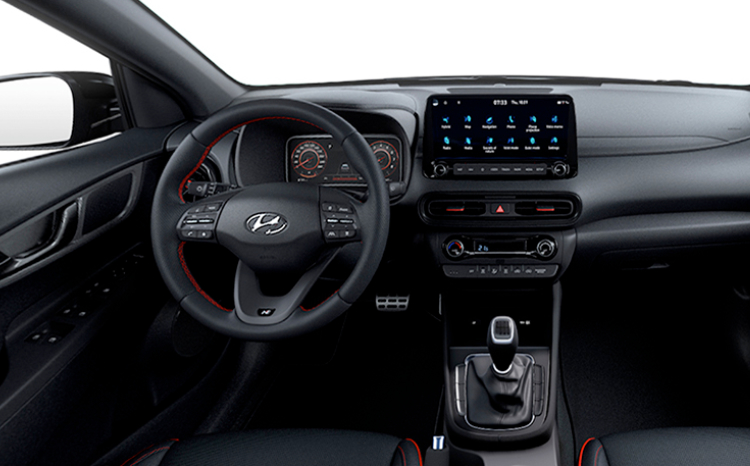 Hyundai Kona Interior 2023