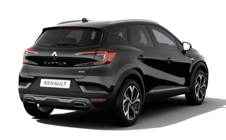 Renault Captur Rear 2022