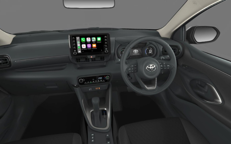 Toyota Yaris Interior 2023