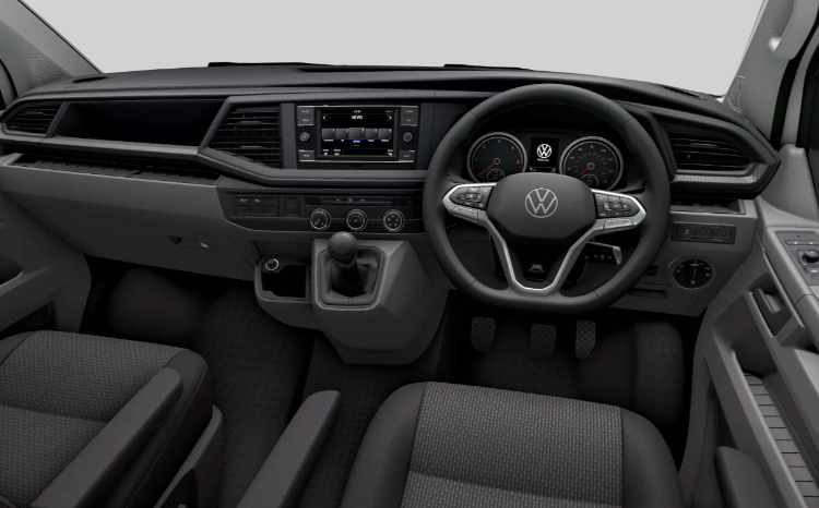 Volkswagen Transporter Kombi Interior 2023