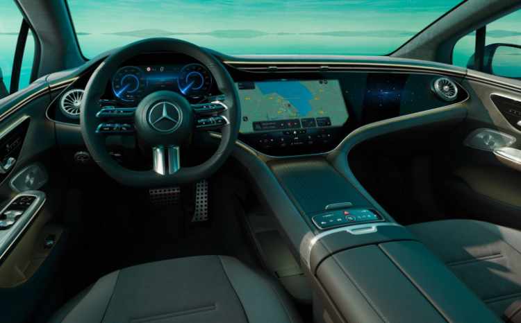 Mercedes EQE Interior 2024