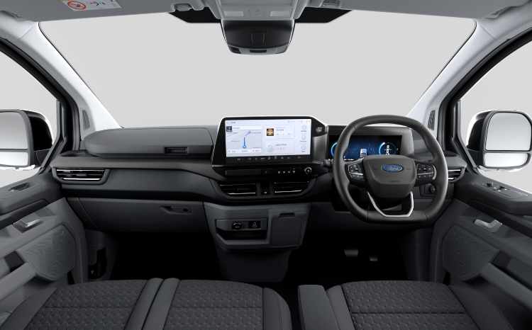 Ford Transit Custom Crew Van Interior 2025a