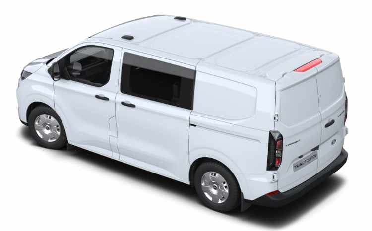 Ford Transit Custom Crew Van Rear 2025a