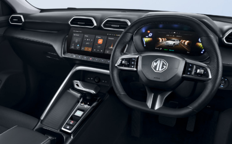 MG ZS Hybrid Interior 2025