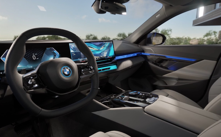 BMW 5-series PHEV Interior 2026