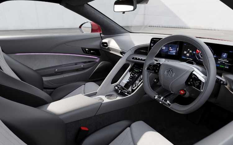 MG Cyberster Interior 2026