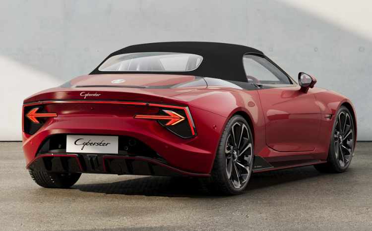 MG Cyberster Rear 2026